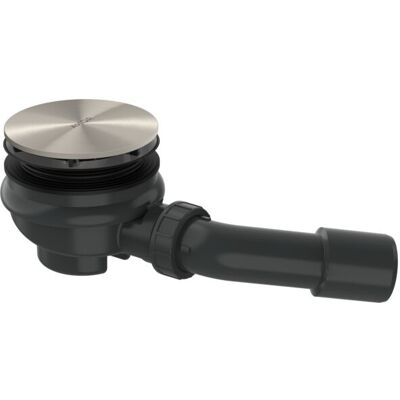 Hansgrohe AXOR Staro Komplettset 42542800 Ablaufgarnitur für Duschwanne, Edelstahl Finish Hansgrohe AXOR Staro Komplettset 42542800 Ablaufgarnitur für Duschwanne, Edelstahl Finish