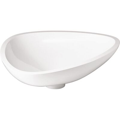 Hansgrohe AXOR Massaud Waschbecken - Mineralguss, Weiß, 570x450mm Hansgrohe AXOR Massaud Waschbecken - Mineralguss, Weiß, 570x450mm