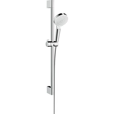 Hansgrohe Crometta Brauseset 26534400 9 l/min, weiß/chrom, 669 mm Brausestange Hansgrohe Crometta Brauseset 26534400 9 l/min, weiß/chrom, 669 mm Brausestange