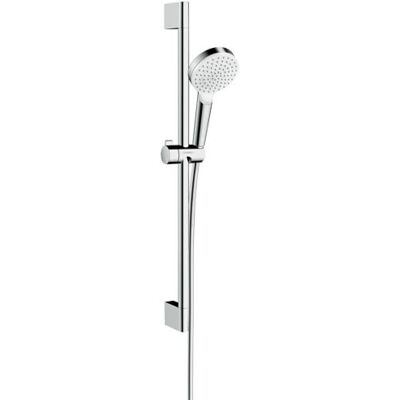 Hansgrohe Crometta Brauseset 26533400 669 mm Brausestange, weiß/chrom Hansgrohe Crometta Brauseset 26533400 669 mm Brausestange, weiß/chrom