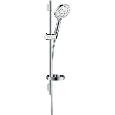 Hansgrohe Raindance Select Brauseset 26630400 S 120, weiß/chrom, mit Unica Brausestange 65 cm Hansgrohe Raindance Select Brauseset 26630400 S 120, weiß/chrom, mit Unica Brausestange 65 cm