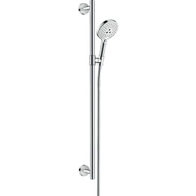 Hansgrohe Raindance Select S 120 Brauseset 2632240 weiss chrom, 90 cm Stange Unica Comfort Hansgrohe Raindance Select S 120 Brauseset 2632240 weiss chrom, 90 cm Stange Unica Comfort