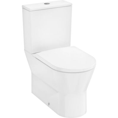 Hansgrohe EluPura Original S Stand WC Set 60346450 AquaChannel Flush mit Spülkasten und WC Sitz mit SoftClose und QuickRelease, weiß Hansgrohe EluPura Original S Stand WC Set 60346450 AquaChannel Flush mit Spülkasten und WC Sitz mit SoftClose und QuickRelease, weiß
