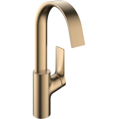 Hansgrohe Vivenis Waschtischarmatur 75030140 mit Schwenkauslauf, mit Zugstangen-Ablaufgarnitur, brushed bronze Hansgrohe Vivenis Waschtischarmatur 75030140 mit Schwenkauslauf, mit Zugstangen-Ablaufgarnitur, brushed bronze