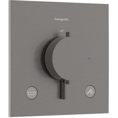 Hansgrohe Ecostat Comfort E Thermostat - Sicherheitsstop - Wassersparen - 2 Funktionen - Ultraflach - 33716340 Hansgrohe Ecostat Comfort E Thermostat - Sicherheitsstop - Wassersparen - 2 Funktionen - Ultraflach - 33716340