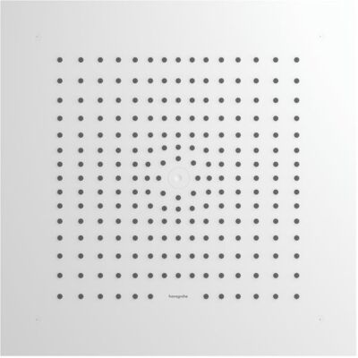 Hansgrohe Raindance E Duschkopf 26253700 400x400mm, 1jet, 9 l/min, weiß matt Hansgrohe Raindance E Duschkopf 26253700 400x400mm, 1jet, 9 l/min, weiß matt