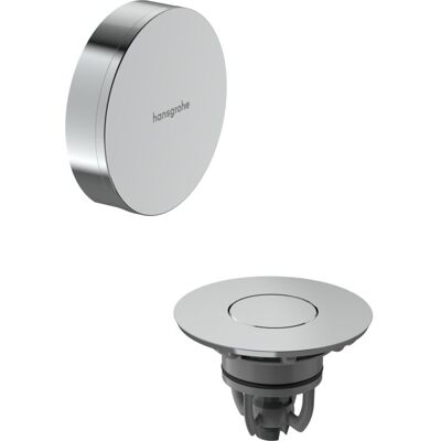 Hansgrohe Flexaplus Ab- und Überlaufgarnitur 58188000 Oberfläche Deckel chrom, chrom, Fertigset Hansgrohe Flexaplus Ab- und Überlaufgarnitur 58188000 Oberfläche Deckel chrom, chrom, Fertigset
