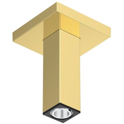 Hansgrohe Deckenanschluss E - Polierte Goldoptik - 100 mm - Duschzubehör Hansgrohe Deckenanschluss E - Polierte Goldoptik - 100 mm - Duschzubehör
