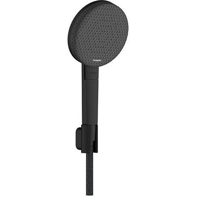 Hansgrohe Raindance Alive Select S Duschkopfhalterungset 24611670 Brausekopf 125mm, 3 Strahlarten wassersparend mit Designflex Textilbrauseschlauch 160 cm, schwarz matt Hansgrohe Raindance Alive Select S Duschkopfhalterungset 24611670 Brausekopf 125mm, 3 Strahlarten wassersparend mit Designflex Textilbrauseschlauch 160 cm, schwarz matt