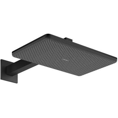 Hansgrohe Raindance Alive Q Duschkopf 24551670 2 Strahlarten wassersparend mit Brausearm, EcoSmart, schwarz matt Hansgrohe Raindance Alive Q Duschkopf 24551670 2 Strahlarten wassersparend mit Brausearm, EcoSmart, schwarz matt