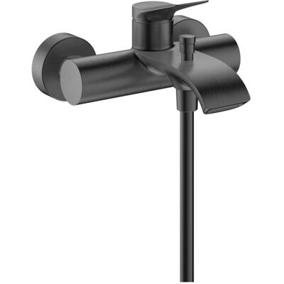 Hansgrohe Vivenis Wannenarmatur 75423340 Aufputz, Ausladung 197mm, brushed black chrome Hansgrohe Vivenis Wannenarmatur 75423340 Aufputz, Ausladung 197mm, brushed black chrome