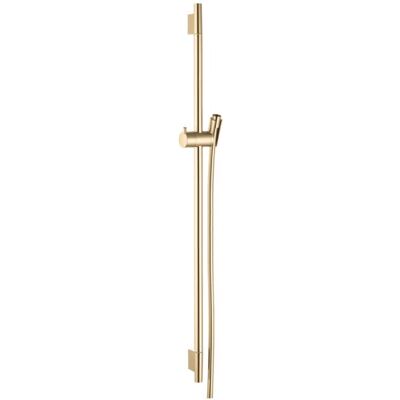 Hansgrohe Unica Duschstange S Puro 28631250 90 cm mit Isiflex Duschschlauch 160 cm, Brushed Gold Optic Hansgrohe Unica Duschstange S Puro 28631250 90 cm mit Isiflex Duschschlauch 160 cm, Brushed Gold Optic