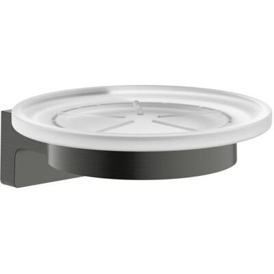 Hansgrohe AddStoris S Seifenschale 41766340 Wandmontage, brushed black chrome Hansgrohe AddStoris S Seifenschale 41766340 Wandmontage, brushed black chrome