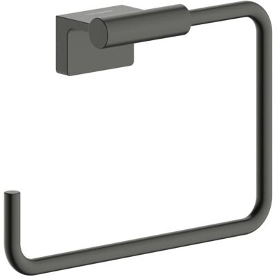 Hansgrohe AddStoris S Handtuchring 41784340 Wandmontage, brushed black chrome Hansgrohe AddStoris S Handtuchring 41784340 Wandmontage, brushed black chrome