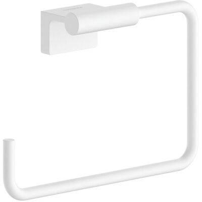 Hansgrohe AddStoris S Handtuchring 41784700 Wandmontage, matt weiß Hansgrohe AddStoris S Handtuchring 41784700 Wandmontage, matt weiß