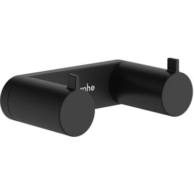 Hansgrohe AddStoris S Handtuchhaken 41785670 Wandmontage, 2 Haken, matt schwarz Hansgrohe AddStoris S Handtuchhaken 41785670 Wandmontage, 2 Haken, matt schwarz