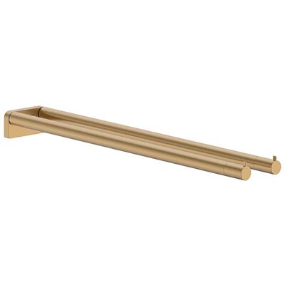 Hansgrohe AddStoris S Handtuchhalter 41787140 zweiarmig, Wandmontage, brushed bronze Hansgrohe AddStoris S Handtuchhalter 41787140 zweiarmig, Wandmontage, brushed bronze