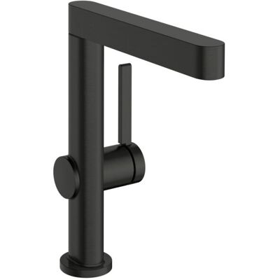 Hansgrohe Finoris 230 Waschtischarmatur 76060340 mit Schwenkauslauf, Push-Open-Ablaufgarnitur, brushed black chrome Hansgrohe Finoris 230 Waschtischarmatur 76060340 mit Schwenkauslauf, Push-Open-Ablaufgarnitur, brushed black chrome