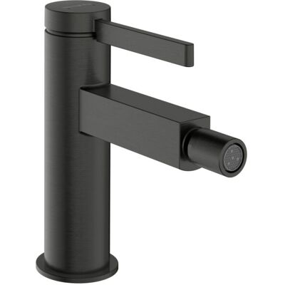Hansgrohe Finoris Bidetarmatur 76200340 mit Push-Open-Ablaufgarnitur, brushed black chrome Hansgrohe Finoris Bidetarmatur 76200340 mit Push-Open-Ablaufgarnitur, brushed black chrome