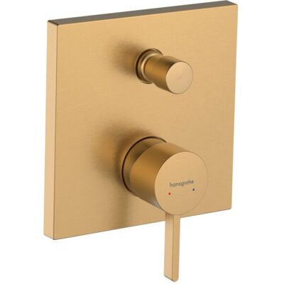 Hansgrohe Finoris Fertigmontageset 76416140 Unterputz-Wannenarmatur, mit integrierter Sicherungskombination, brushed bronze Hansgrohe Finoris Fertigmontageset 76416140 Unterputz-Wannenarmatur, mit integrierter Sicherungskombination, brushed bronze