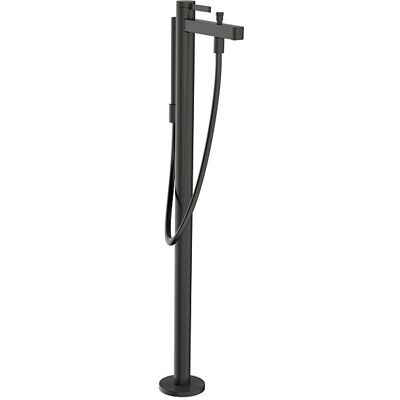 Hansgrohe Finoris Fertigmontageset 76445340 Wannenarmatur, bodenstehend, brushed black chrome Hansgrohe Finoris Fertigmontageset 76445340 Wannenarmatur, bodenstehend, brushed black chrome