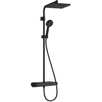 Hansgrohe Activera Q Brausesystem 28649670 290x180 mm Brausekopf, 1jet, matt schwarz Hansgrohe Activera Q Brausesystem 28649670 290x180 mm Brausekopf, 1jet, matt schwarz