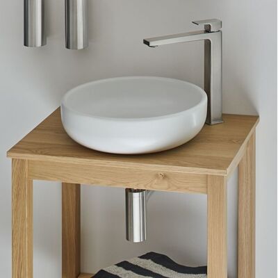 Herzbach Ceo Geruchsverschluss 36.485800.1.14 edelstahlfinish, rund Herzbach Ceo Geruchsverschluss 36.485800.1.14 edelstahlfinish, rund