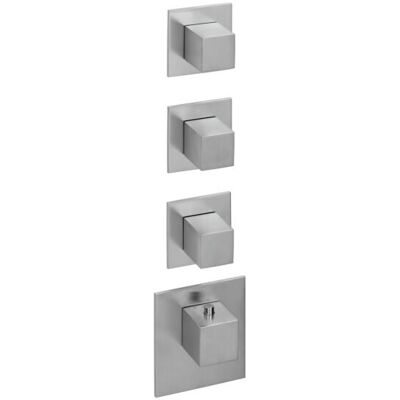 Herzbach Herzbach Logic XL Universal Thermostat-Set - Edelstahl gebürstet Herzbach Herzbach Logic XL Universal Thermostat-Set - Edelstahl gebürstet