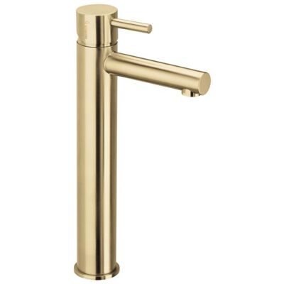 Herzbach Herzbach iX PVD Edelstahlarmatur - Erhöhter Schaft, 23,8cm, Einloch - Waschbecken Herzbach Herzbach iX PVD Edelstahlarmatur - Erhöhter Schaft, 23,8cm, Einloch - Waschbecken