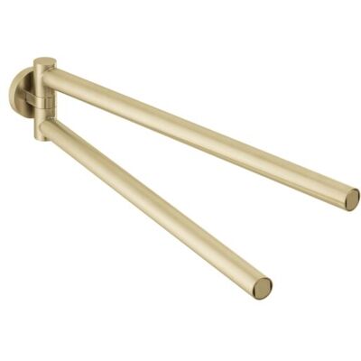 Herzbach Design iX PVD Handtuchhalter 21.818500.1.41 Brass Steel, 2 bewegliche Arme Herzbach Design iX PVD Handtuchhalter 21.818500.1.41 Brass Steel, 2 bewegliche Arme