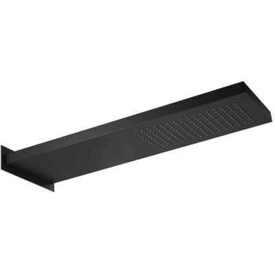 Herzbach Deep Black 537x165mm Wand- Regenbrausekopf - Duschkopf Herzbach Deep Black 537x165mm Wand- Regenbrausekopf - Duschkopf
