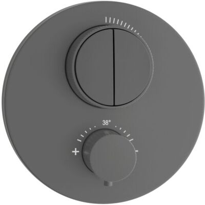 Herzbach Deep Grey Thermostat Kit - Für 2 Verbraucher Herzbach Deep Grey Thermostat Kit - Für 2 Verbraucher