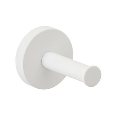 Herzbach Deep White Handtuchhaken - Wandmontage, Verdeckte Befestigung, Weiß matt Herzbach Deep White Handtuchhaken - Wandmontage, Verdeckte Befestigung, Weiß matt