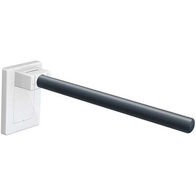 Hewi System 800 K Stützklappgriff Mono 600mm Weiß/Felsgrau Hewi System 800 K Stützklappgriff Mono 600mm Weiß/Felsgrau