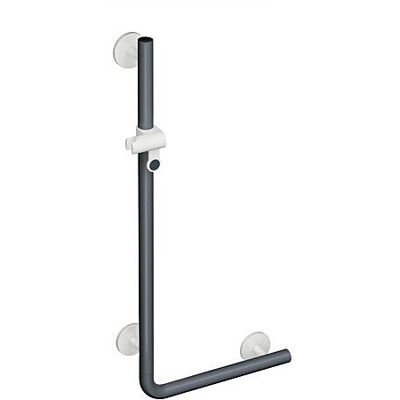 HEWI System 800 K Winkelgriff 1100mm, weiß/grau - Haltegriff HEWI System 800 K Winkelgriff 1100mm, weiß/grau - Haltegriff