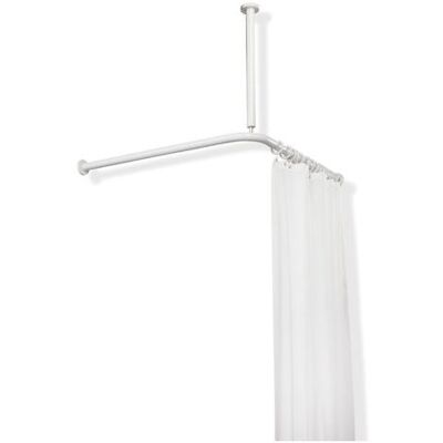 Hewi 801 Vorhangstange - Verstellbar, Polyamid, 900x900mm Hewi 801 Vorhangstange - Verstellbar, Polyamid, 900x900mm