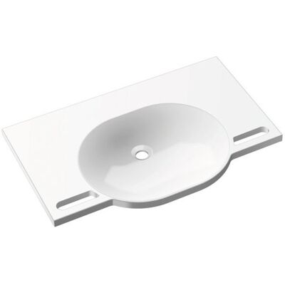 Hewi Mineralguss-Waschtisch 85x55cm - Waschbecken Hewi Mineralguss-Waschtisch 85x55cm - Waschbecken