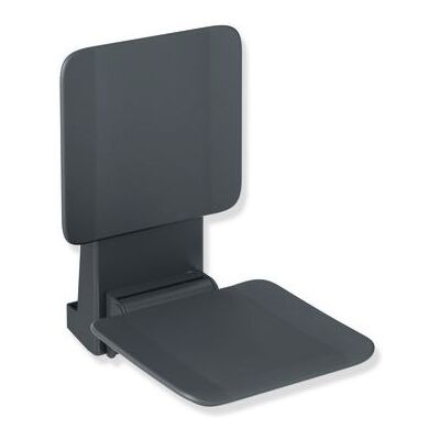 Hewi System 900 Einhängesitz 900.51.10060AF 350 x 533 x 526 mm, Edelstahl pulverbeschichtet anthrazit matt, matt anthraziter Kunststoff Hewi System 900 Einhängesitz 900.51.10060AF 350 x 533 x 526 mm, Edelstahl pulverbeschichtet anthrazit matt, matt anthraziter Kunststoff