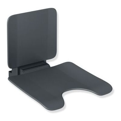 Hewi System 900 Einhängesitz 900.51.11060AF 450 x 443 x 637 mm, Schamausschnitt, Edelstahl pulverbeschichtet anthrazit matt, matt anthraziter Kunststoff Hewi System 900 Einhängesitz 900.51.11060AF 450 x 443 x 637 mm, Schamausschnitt, Edelstahl pulverbeschichtet anthrazit matt, matt anthraziter Kunststoff