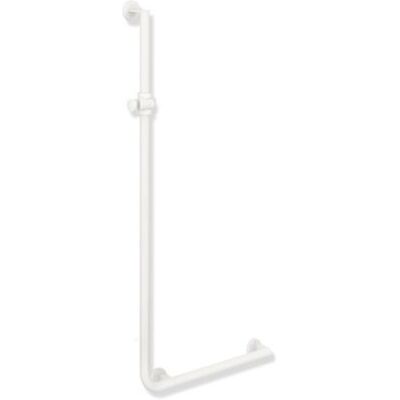 Hewi System 900 Winkelgriff mit Brausehalter - Winkelgriff, Weiß Tiefmatt Hewi System 900 Winkelgriff mit Brausehalter - Winkelgriff, Weiß Tiefmatt