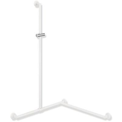 Hewi System 900 Duschhandlauf 900.35.33160WD 1250 x 965 x 965 mm, pulverbeschichtet weiß tiefmatt/chrom, Ausführung rechts Hewi System 900 Duschhandlauf 900.35.33160WD 1250 x 965 x 965 mm, pulverbeschichtet weiß tiefmatt/chrom, Ausführung rechts