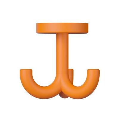 Hewi 477 Haken - 70mm Drehbar - Matt - Orange Hewi 477 Haken - 70mm Drehbar - Matt - Orange