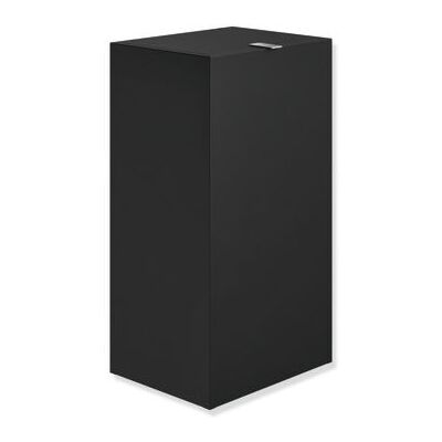 Hewi System 900 Papierabfallbehälter - Edelstahl - 60L - Schwarz - Wandmontage Hewi System 900 Papierabfallbehälter - Edelstahl - 60L - Schwarz - Wandmontage