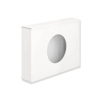 Hewi System 900 Hygienebeutelspender 900.06.01160DX aus Edelstahl, pulverbeschichtet, weiß tiefmatt, Wandmontage Hewi System 900 Hygienebeutelspender 900.06.01160DX aus Edelstahl, pulverbeschichtet, weiß tiefmatt, Wandmontage