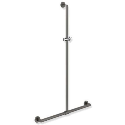 Hewi System 900 Duschhandlauf 900.35.43260DD 1250 x 1184 mm, pulverbeschichtet dunkelgrau tiefmatt/chrom Hewi System 900 Duschhandlauf 900.35.43260DD 1250 x 1184 mm, pulverbeschichtet dunkelgrau tiefmatt/chrom