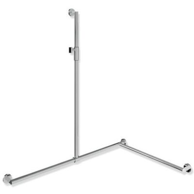 Hewi System 900 Duschhandlauf - Verstellbarer Magnethalter - Chrom Hewi System 900 Duschhandlauf - Verstellbarer Magnethalter - Chrom
