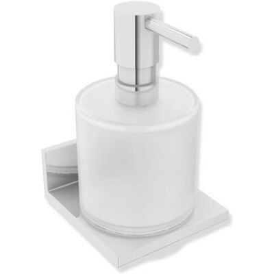 Hewi Satin-Kristallglas 250ml Wand-Seifenspender - Seifenspender Hewi Satin-Kristallglas 250ml Wand-Seifenspender - Seifenspender