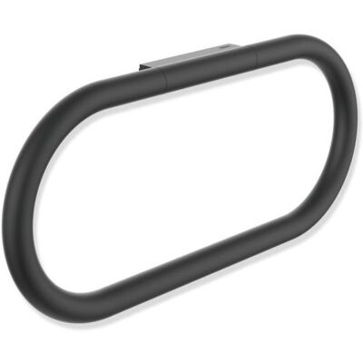 Hewi Serie 480 Handtuchring 480.09.00260DC schwenkbar, pulverbeschichtet, schwarz matt Hewi Serie 480 Handtuchring 480.09.00260DC schwenkbar, pulverbeschichtet, schwarz matt