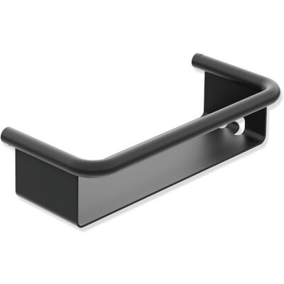 Hewi Serie 480 Duschkorb 480.03.00160DC mit Haken, pulverbeschichtet, schwarz matt Hewi Serie 480 Duschkorb 480.03.00160DC mit Haken, pulverbeschichtet, schwarz matt