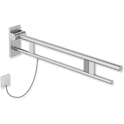 HEWI Supportgriff 900 - Klappgriff mit Verriegelung - 900 mm - Edelstahl HEWI Supportgriff 900 - Klappgriff mit Verriegelung - 900 mm - Edelstahl